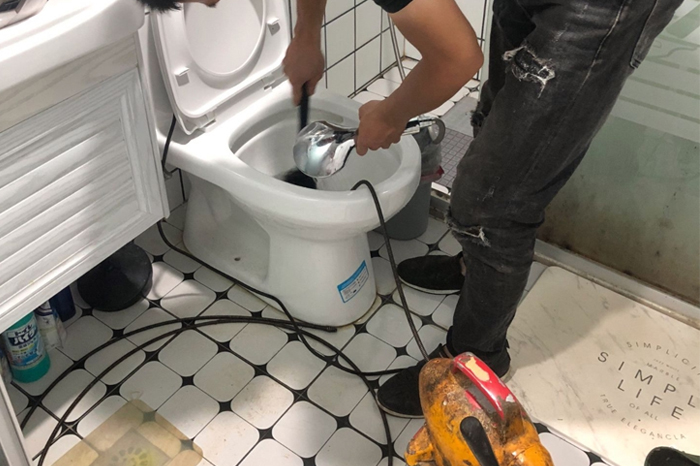 扎赉特疏通下水道